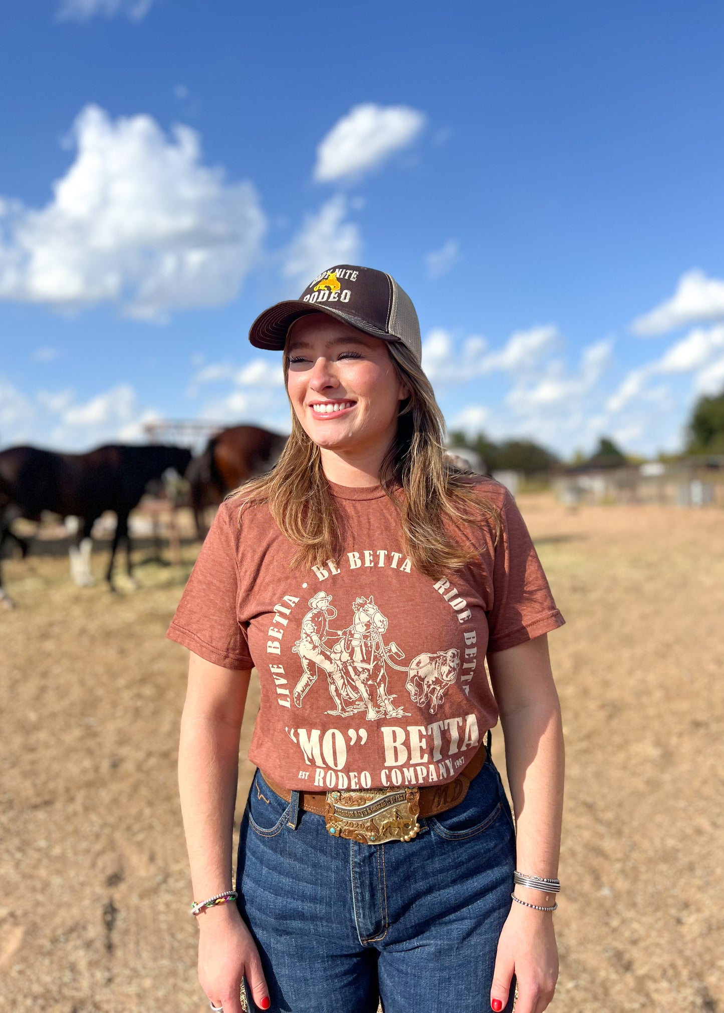 Mo Betta Rodeo Company Calf Roper T-Shirt
