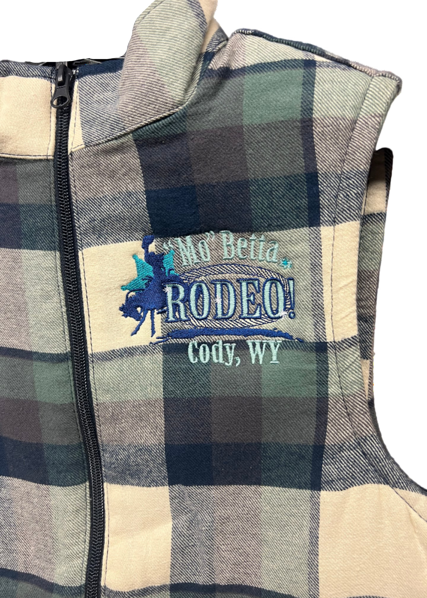 Plaid Mo Betta Vest