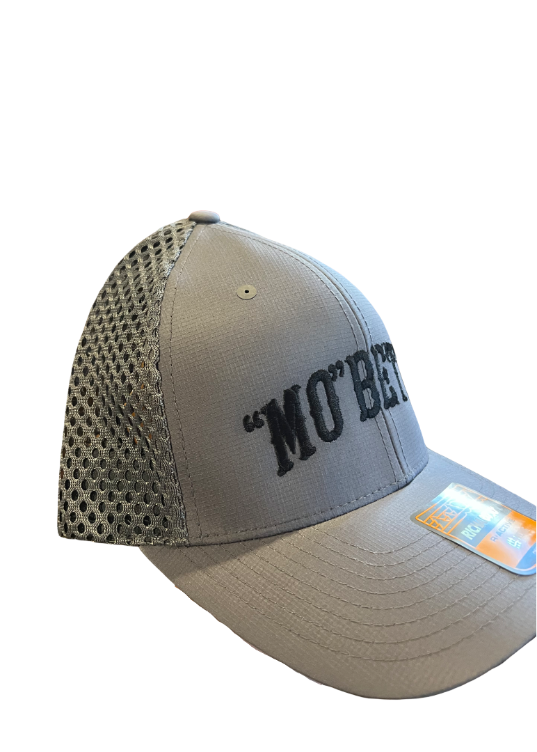 Grey "Mo" Betta Cap