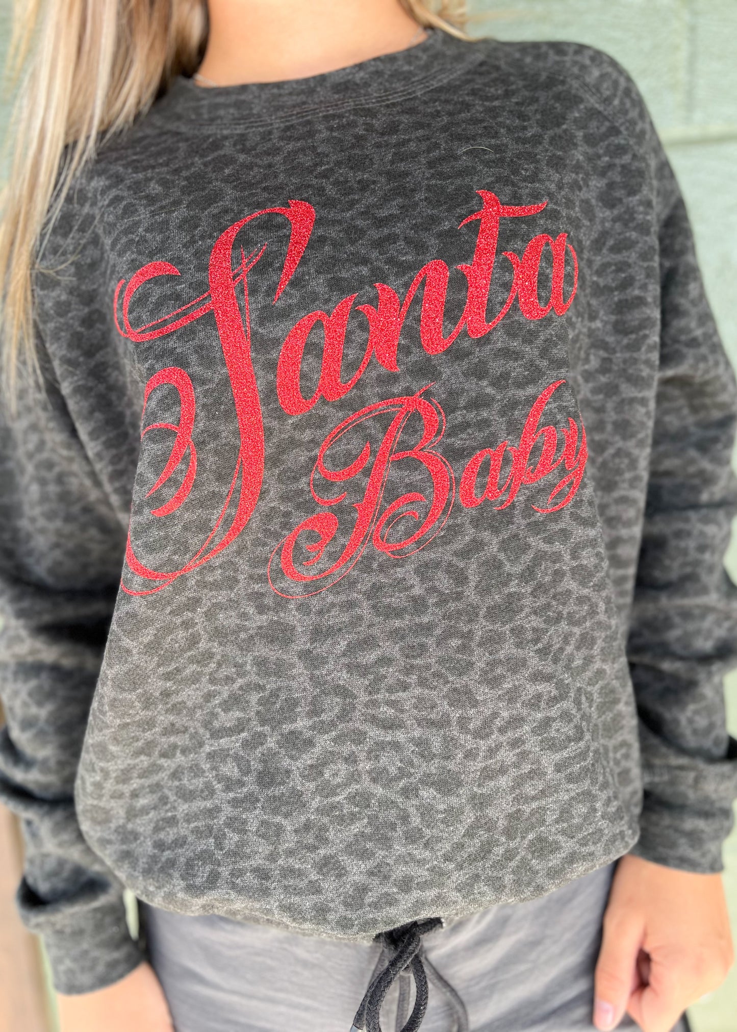Santa Baby Christmas Crewneck