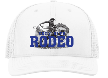White Cody Nite Rodeo Cap