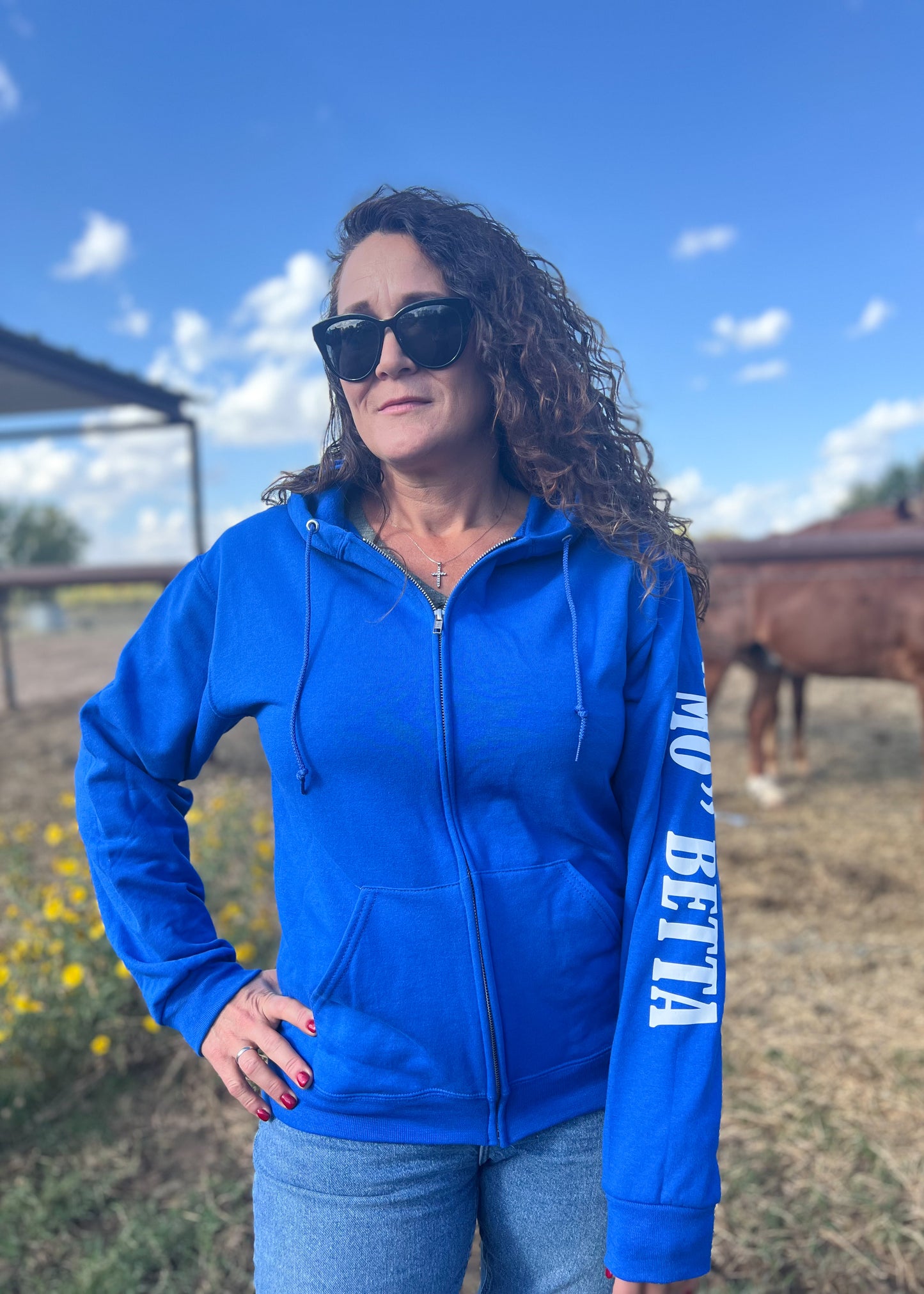 Mo Betta Zip-Up Hoodie