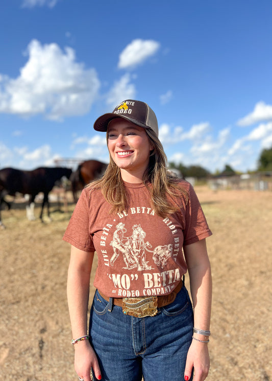 Mo Betta Rodeo Company Calf Roper T-Shirt