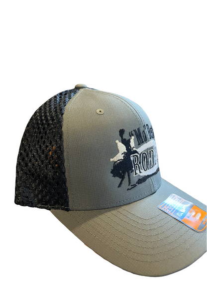 Grey "Mo" Betta Rodeo Logo Cap