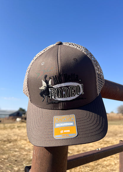 Brown "Mo" Betta Rodeo Logo Cap