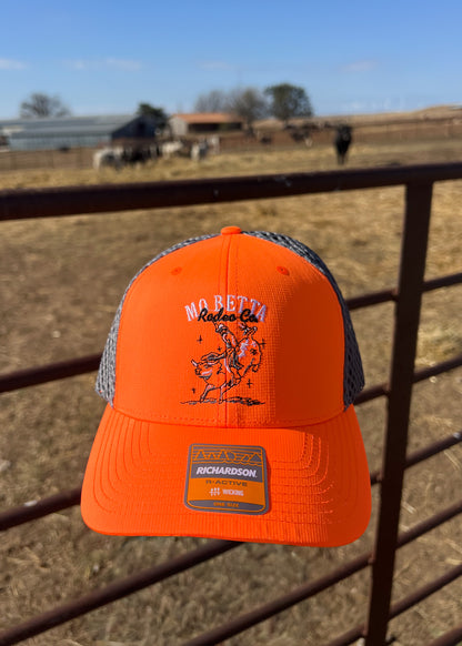 Orange Mo Betta Rodeo Co Cap