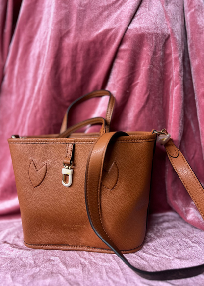 Brown Reversible Purse