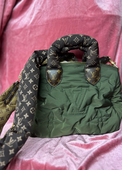 Green Puffer Bag