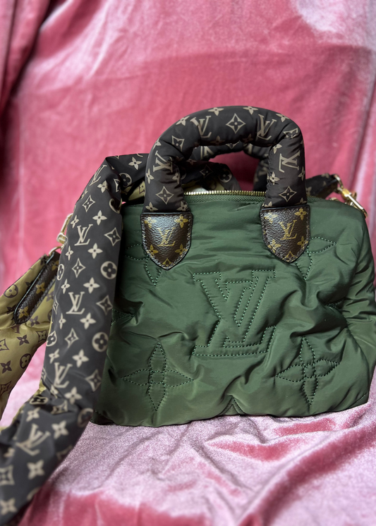 Green Puffer Bag