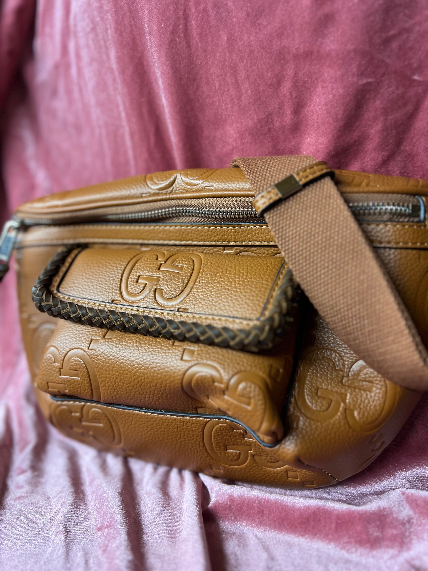 Brown Boho Crossbody