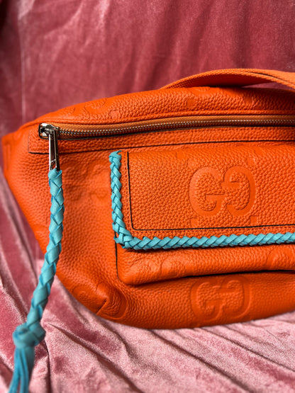 Orange Boho Crossbody