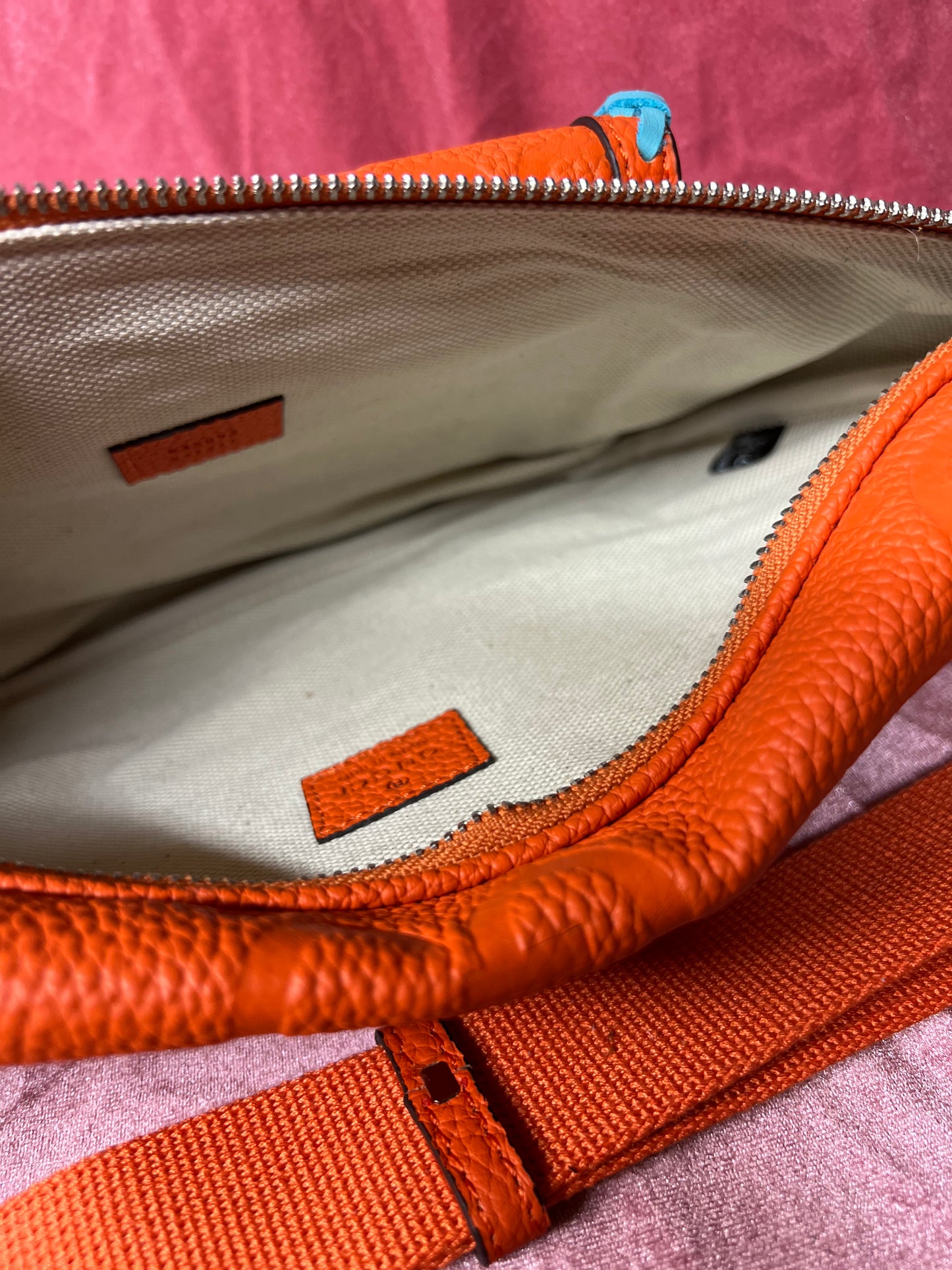 Orange Boho Crossbody