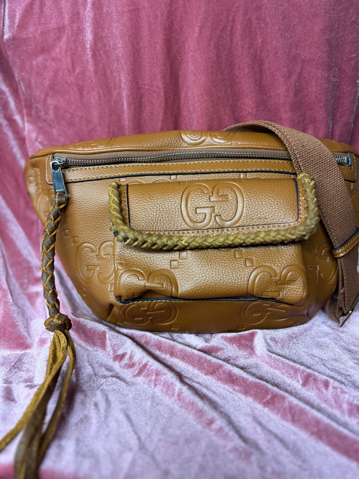 Brown Boho Crossbody