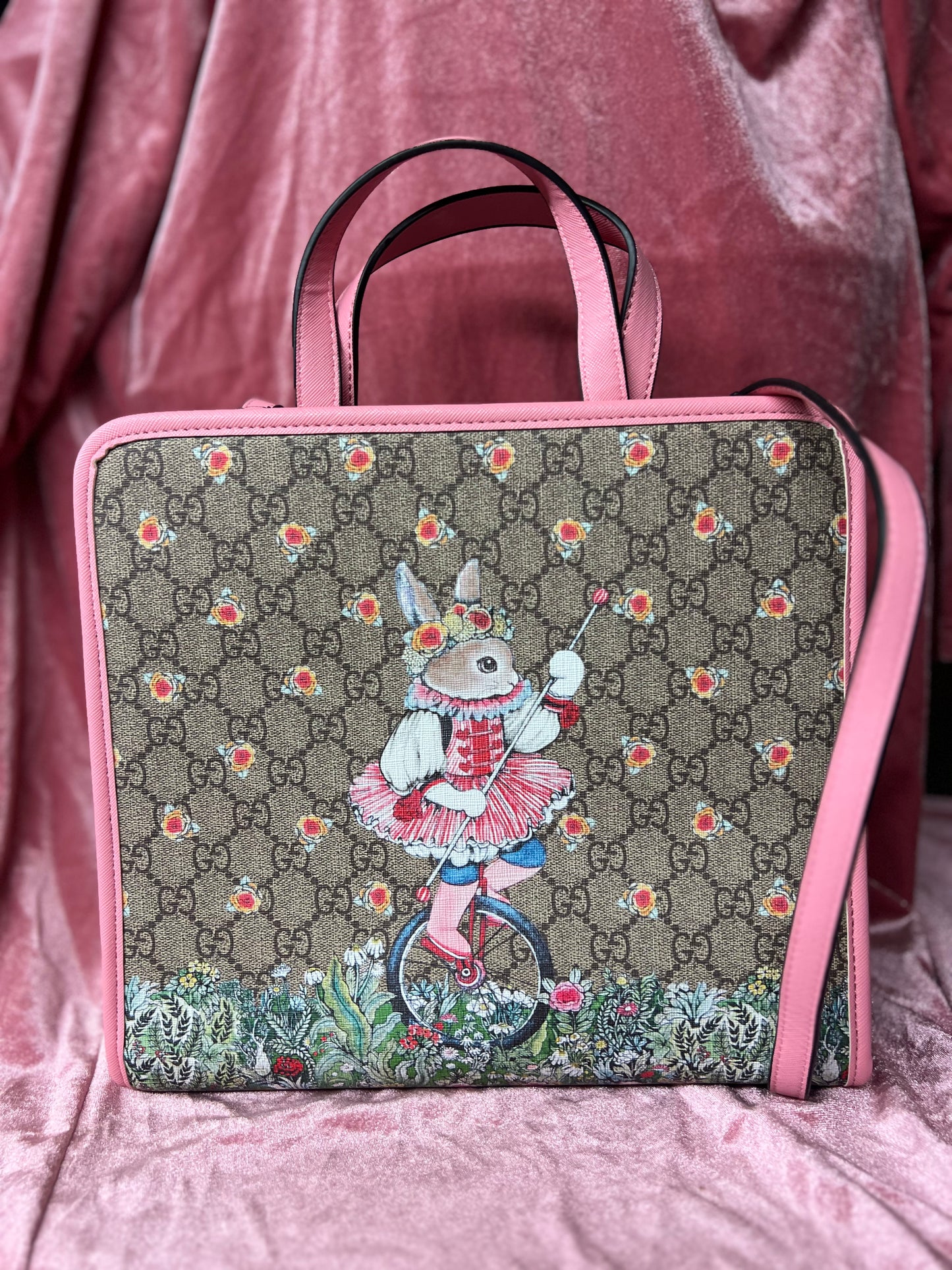 Rabbit Backpack & Bookbag Set