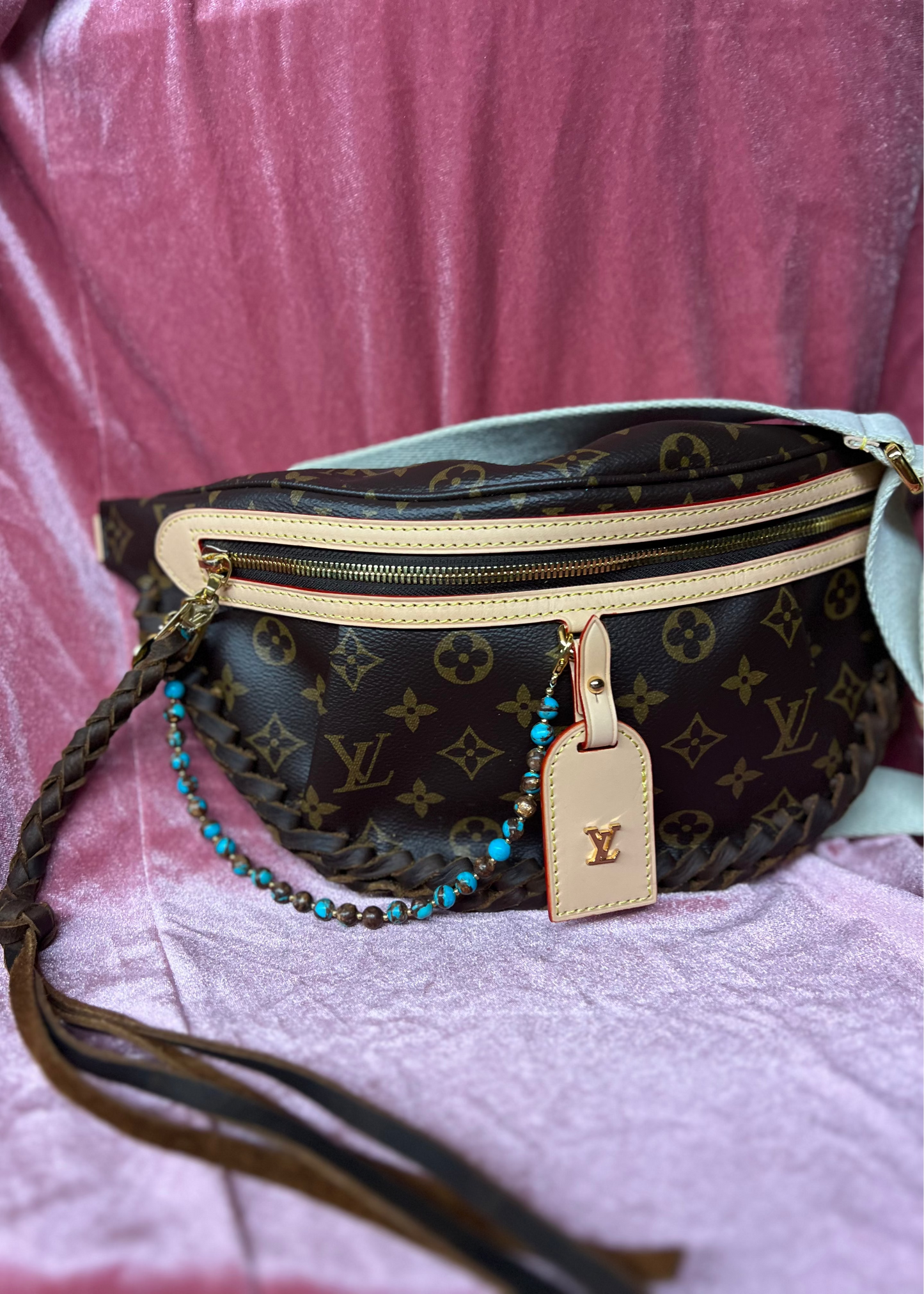 Dark Brown Boho Crossbody