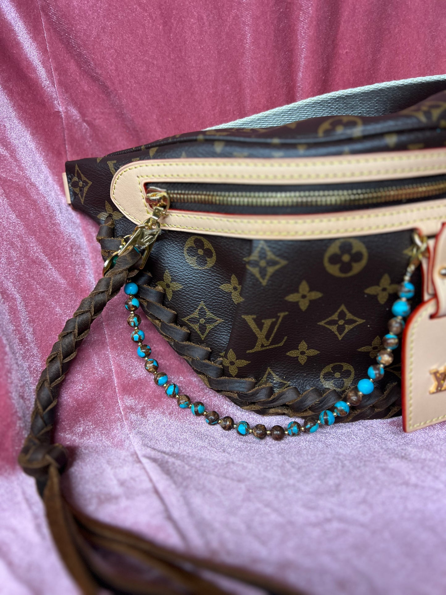 Dark Brown Boho Crossbody