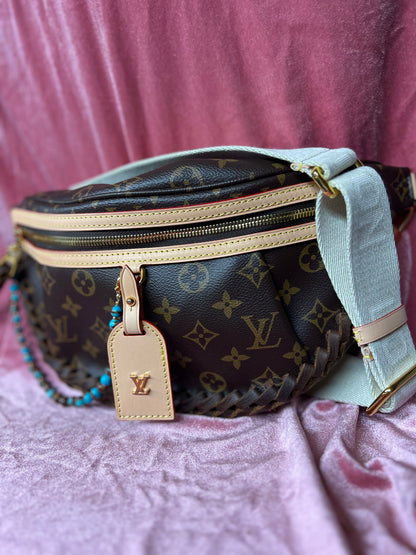 Dark Brown Boho Crossbody