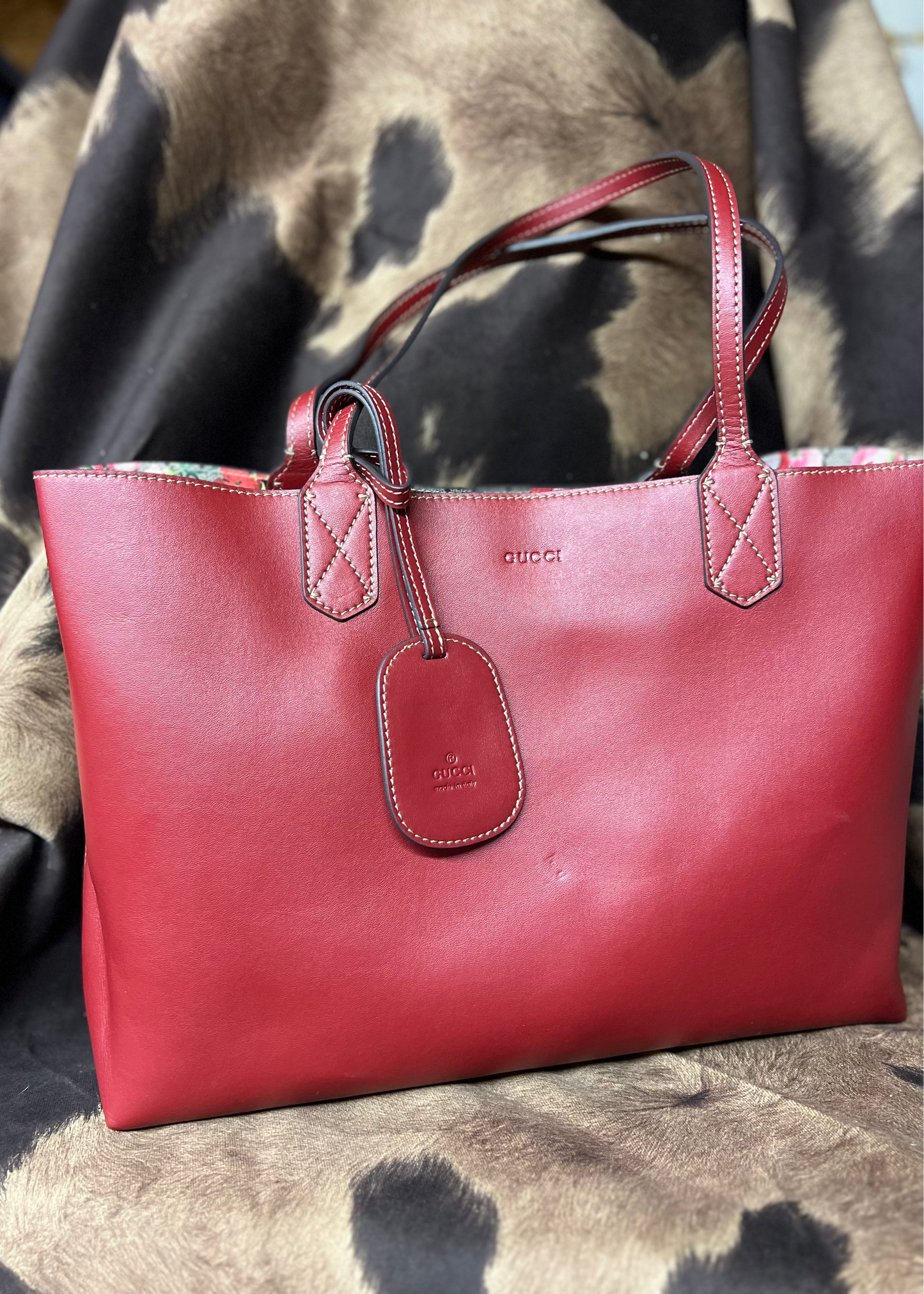 Reversible Wine Tote