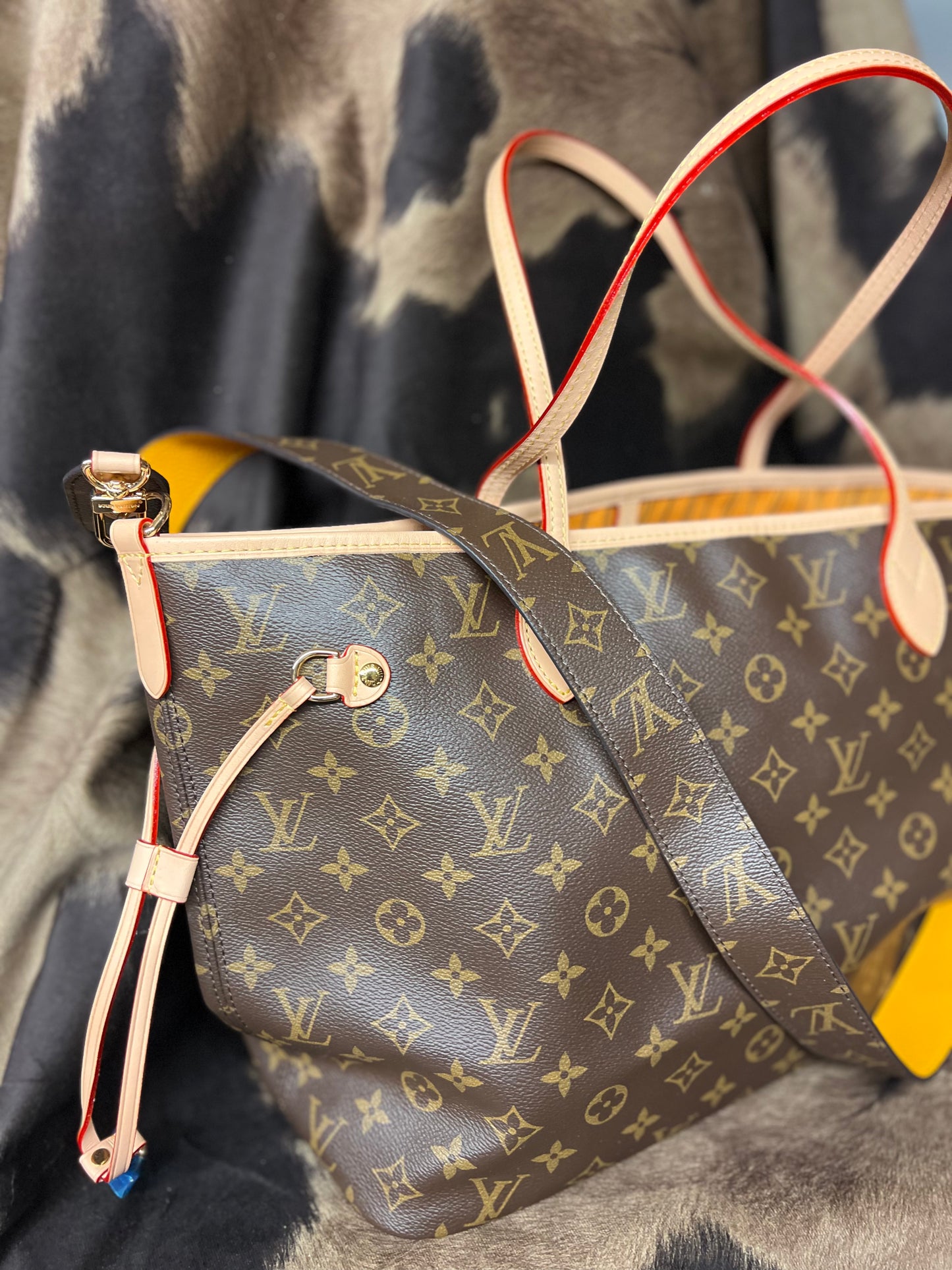 Brown Inside Out Neverfull