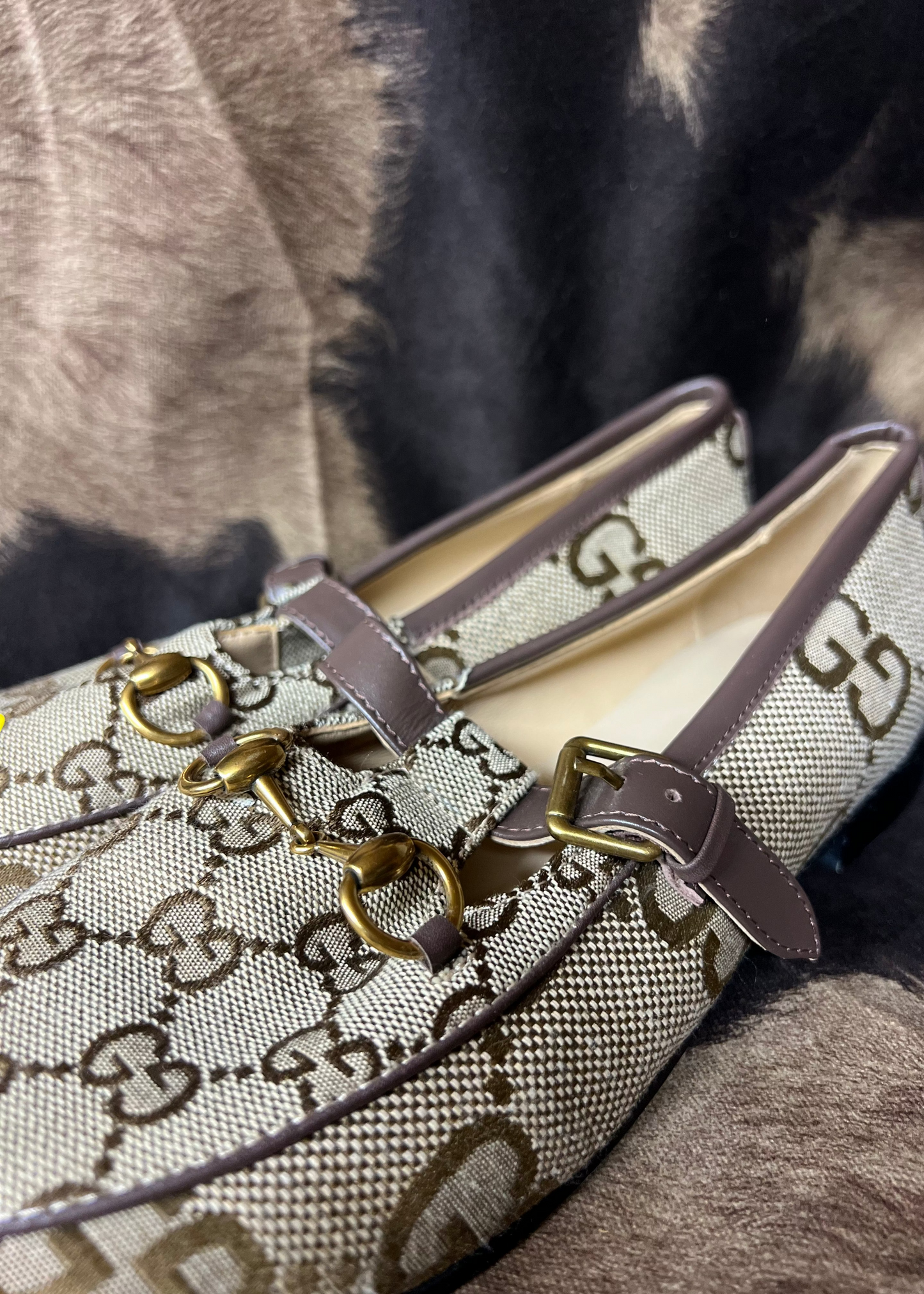 Gold Bit Shoes (Size 7)