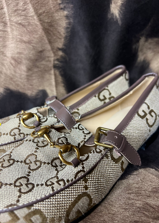 Gold Bit Shoes (Size 7)