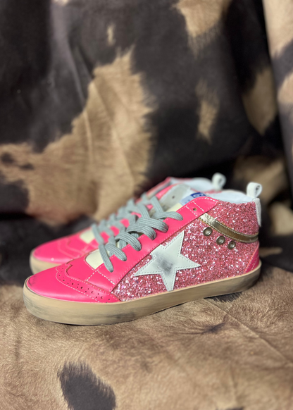 Pink Sparkle Shoes