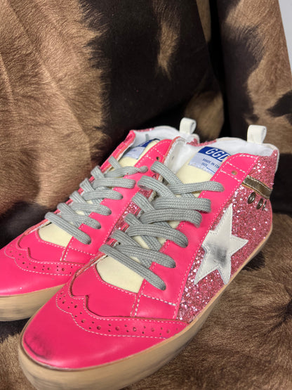 Pink Sparkle Shoes