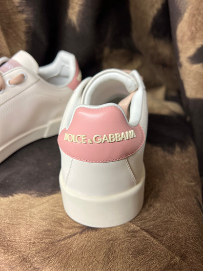 Rose Tennis Shoes (Size 6)