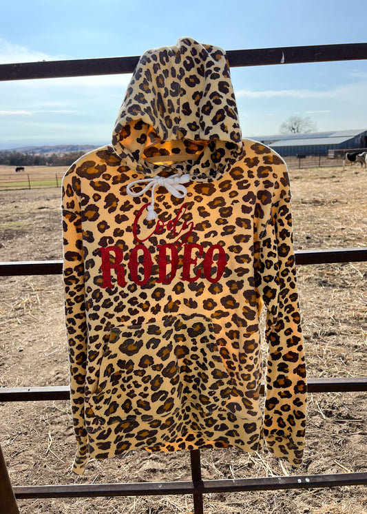 Leopard Cody Rodeo Hoodie