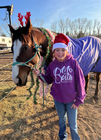Purple Mo Betta Rodeo Co Hoodie
