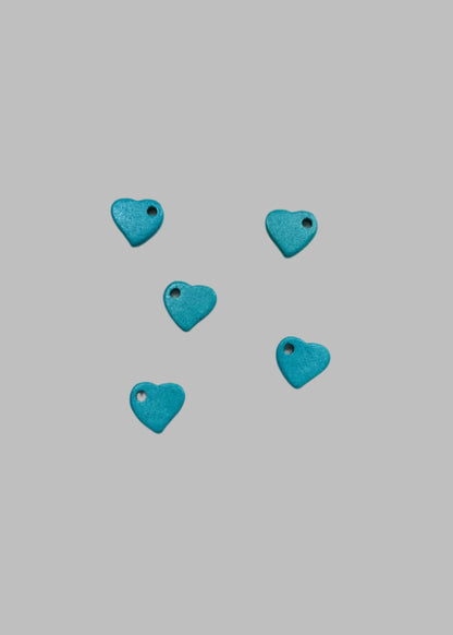 Turquoise Heart Pendants