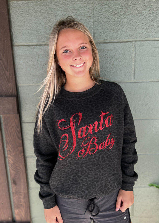 Santa Baby Christmas Crewneck