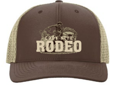 Brown Cody Nite Rodeo Cap