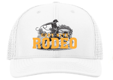 White Cody Nite Rodeo Cap